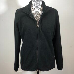Telluride Clothing Company black zip up fleece M